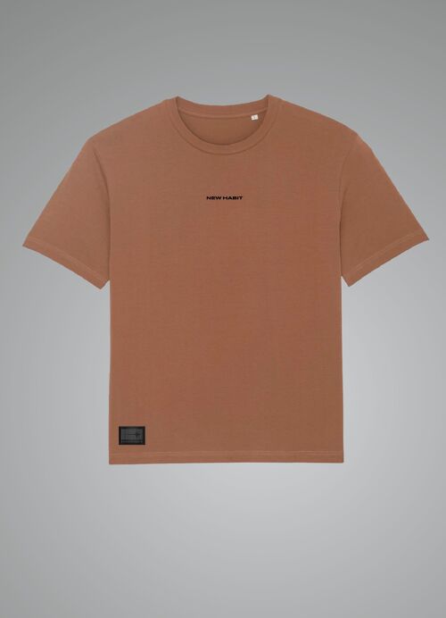 Basic organic t-shirt_Brown.