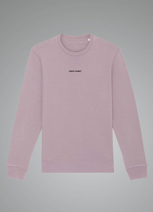 Basic fitted sweater_Lilac