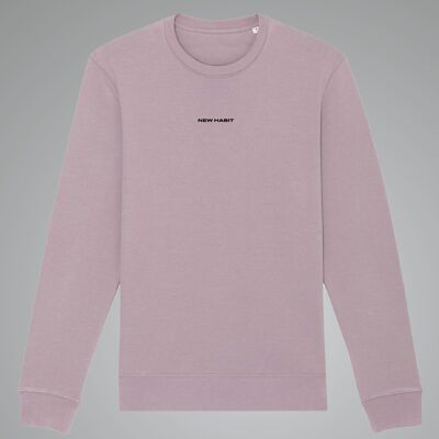 Basic fitted sweater_Lilac