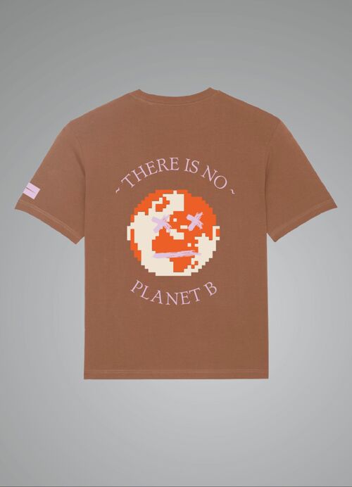 There's no planet B_Brown t-shirt