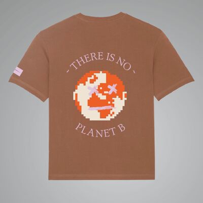 There's no planet B_Brown t-shirt