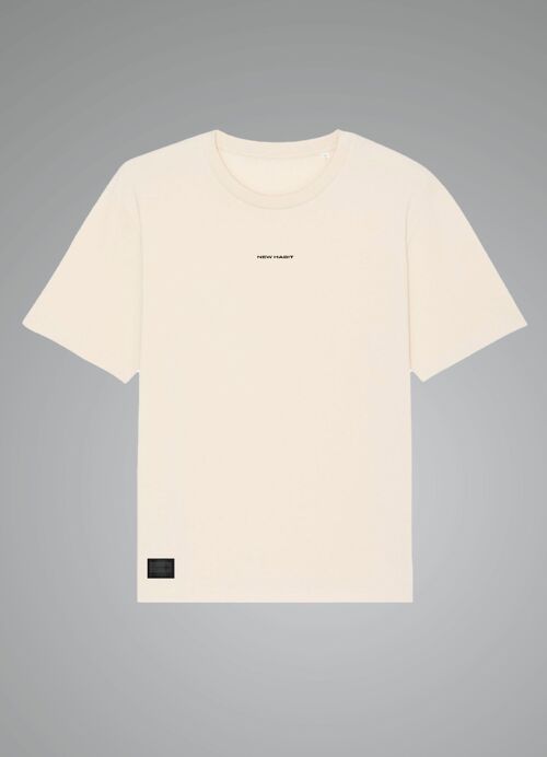Basic organic t-shirt_Off white t-shirt