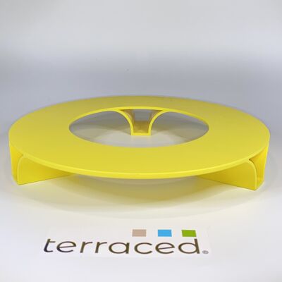 terraced® - Blumentopf Untersetzer - Farbe: Gelb