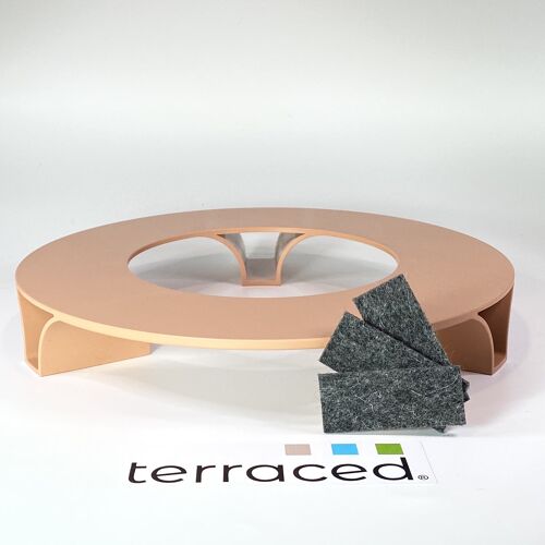 terraced® - Filzgleiter