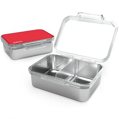 Kids Stainless Steel Lunch Box (Red)