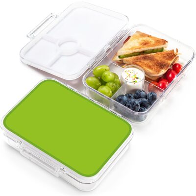 Boîte à lunch pour enfants en Tritan (Vert)