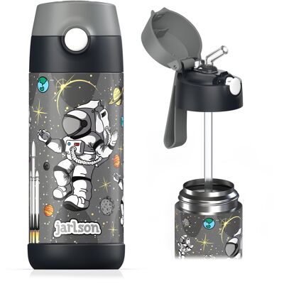 Edelstahl Trinkflasche 350 ml Astronaut