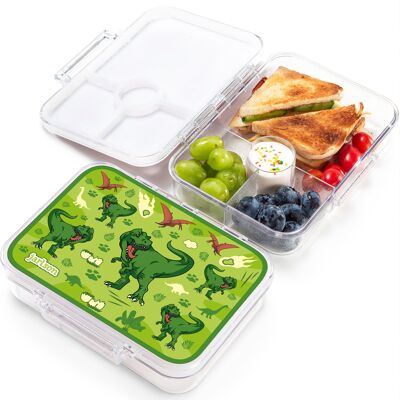 Children's lunch box made of tritan (dinosaurs)