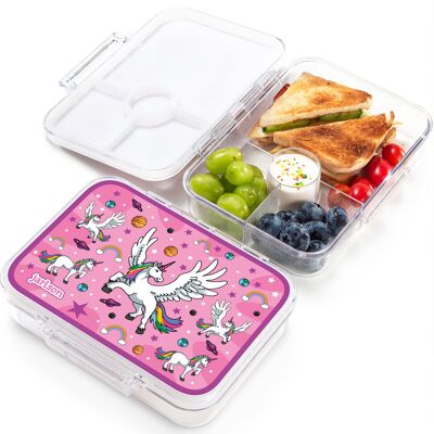 Kinder Lunchbox aus Tritan (Einhorn)