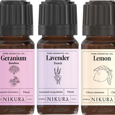 Best Sellers - Gift Set - 5 x 10ml Essential Oils - Without Box