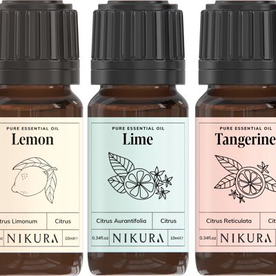 Citrus Selection - Gift Set - 5 x 10ml Essential Oils - Without Box
