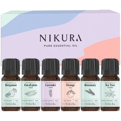 Favourites  - Gift Set - 6 x 10ml Essential Oils