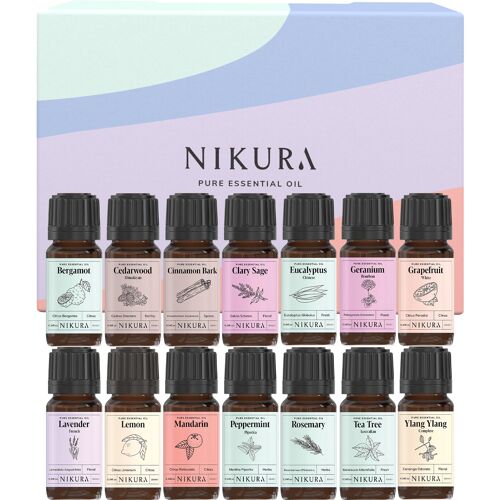 Professional - Gift Set - 14 x 10ml Essential Oils - With Box