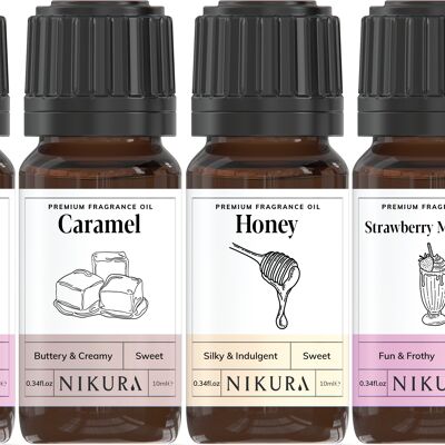Sweet Shop - Gift Set - 7 x 10ml Fragrance Oils - Without Box