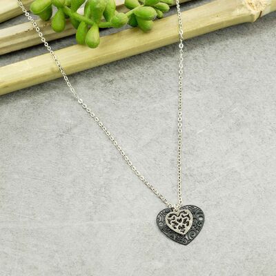 valentine heart necklaces