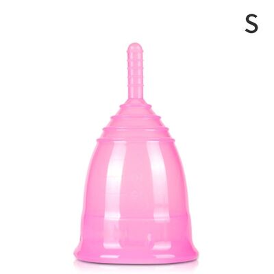 1Pièce Coupe menstruelle colorée en Silicone pour femmes - 40mm x 66.7mm 1