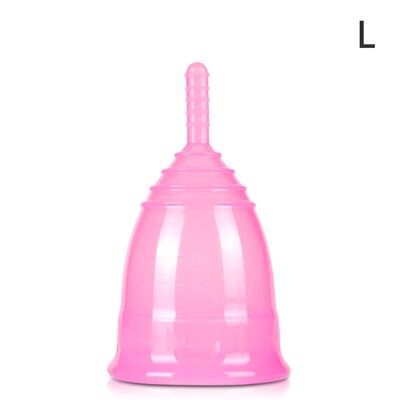 1 copa menstrual de silicona de colores para mujer - 44,5 mm x 70 mm 1