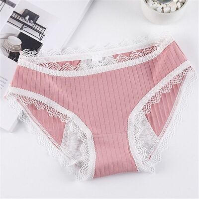 Daisy 🩸 model teen absorbent panties - Dark Pink