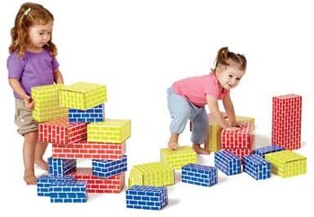 Blocs en carton Edushape - 36 pièces 2