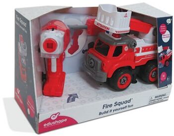 Camion de pompiers à monter soi-même Edushape (à piles) 2