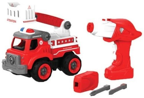 Edushape doe-het-zelf Brandweer Truck (op batterijen)