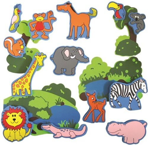 Edushape Magische Creaties - Jungle - 18 stuks