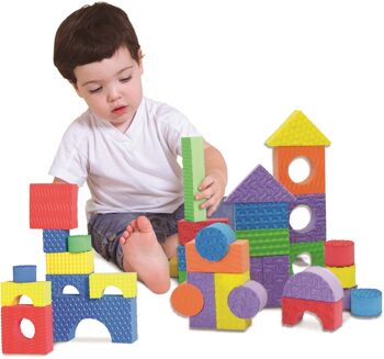 Blocs texturés Edushape - 30 pièces 1