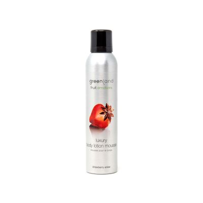 Mousse lotion pour le corps 200 ml-fraise et anis