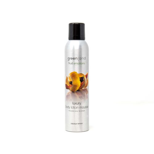 Body lotion mousse 200 ml-papaya&lemon