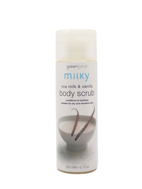 Milky body scrub-rice milk&vanilla