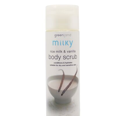 Milky body scrub-rice milk&vanilla