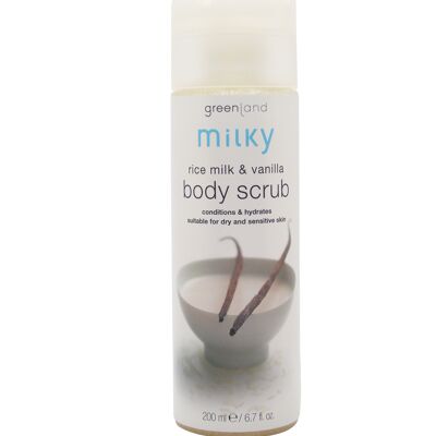 Milky body scrub-rice milk&vanilla