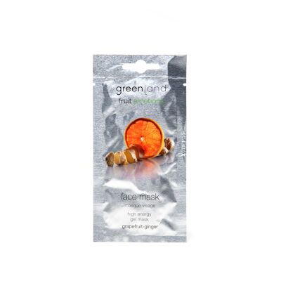 Maschera viso 10 ml pompelmo&zenzero