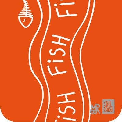 Callcard® iPhone 8+/7+ Fish orange