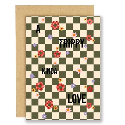 Carta di anniversario - Trippy Kinda amore