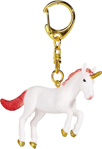 Porte-clés Mojo Fantasy Licorne Rouge - 387475 1