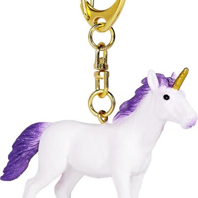 Mojo Fantasy Keychain Unicorn Standing Purple - 387478