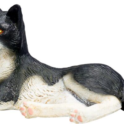 Mojo Pets Spielzeug Katze liegend Schwarz Weiß - 387367