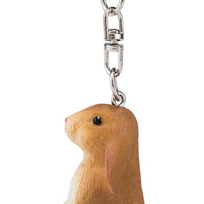 Mojo Woodland Keychain Sitting Rabbit - 387439