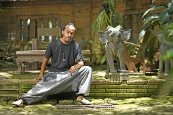 virblatt - sarouel hommes | 100% coton | Aladdin pantalon bloomer homme XXL Goa pantalon yoga pantalon homme Boho Pants estampage robe XXL gris 1