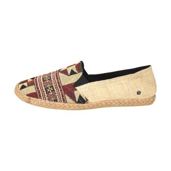 virblatt - Espadrilles Homme | 100% chanvre | Chaussures d'été espadrilles pour hommes chaussons pour hommes chaussures en tissu chaussures de loisirs - Lässig 47 beige 4