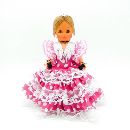 Muñeca 35 cm tradicional regional España vestido Andaluza_302FRS