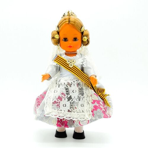 Muñeca 35 cm tradicional regional España vestido Valenciana_307PL