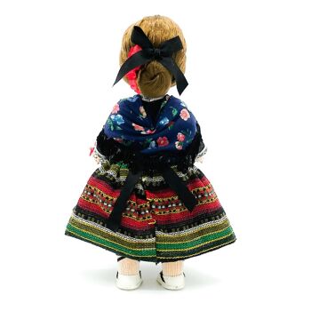 Poupée 35cm robe traditionnelle régionale d'Espagne Alpujarreña_340 3