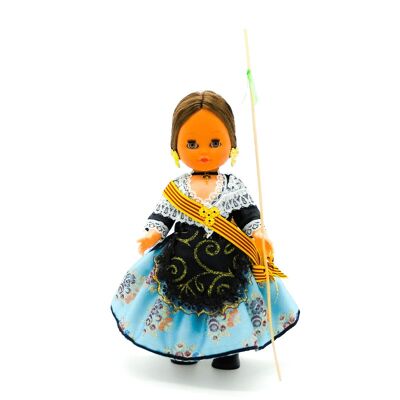 Puppe 35cm traditionelles regionales Spanien Kleid Castellonera_309