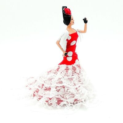 20 cm plastic collectible doll. dress_619RB