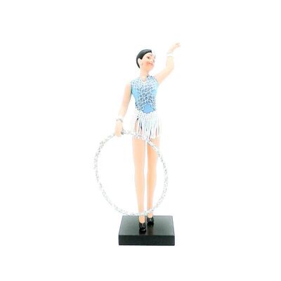 28 cm porcelain collection doll. rhythmic gymnastics_GIM28A-AZ