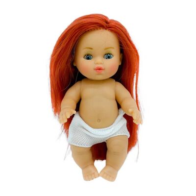 Mini bambola Cocoletas 15 cm nuda extra lunga capelli lisci_MCP-LIS