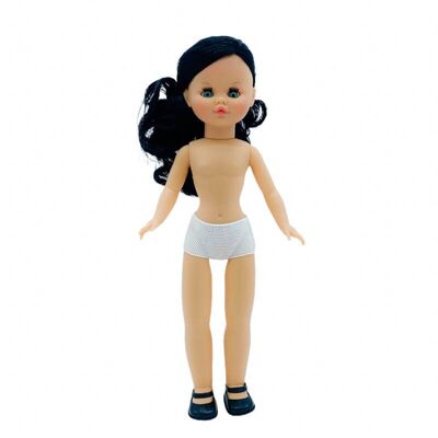 Sintra doll 40 cm. nude black hair green eyes_421-01MV