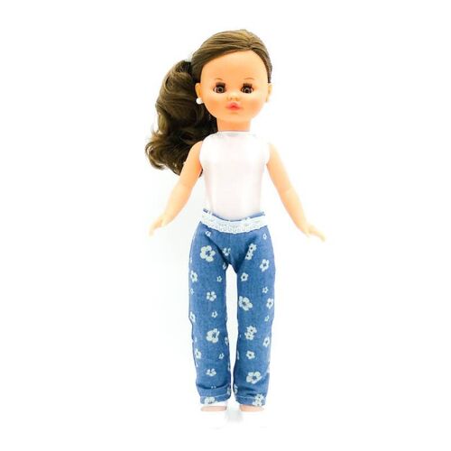 Muñeca Sintra 40 cm.100% vinilo con pantalón y camiseta_421-06